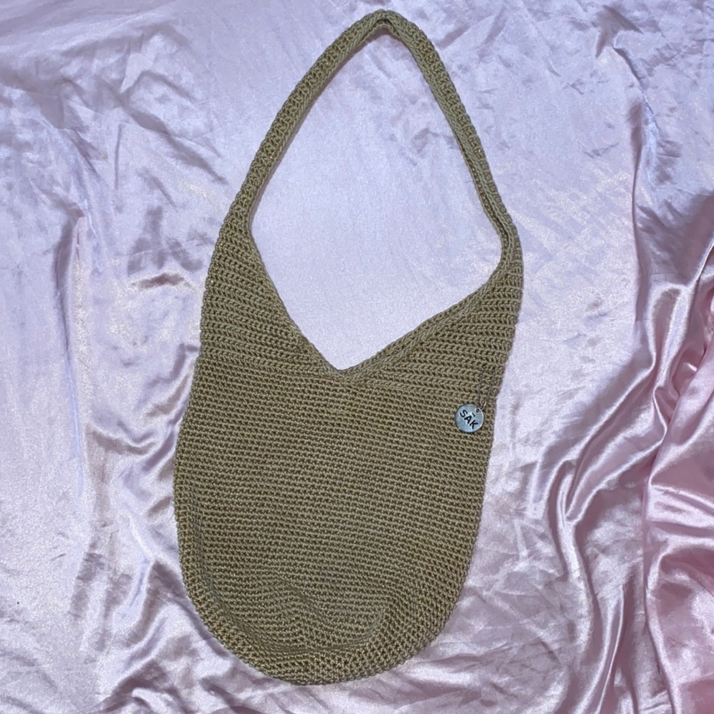 The Sak metallic shoulder bag